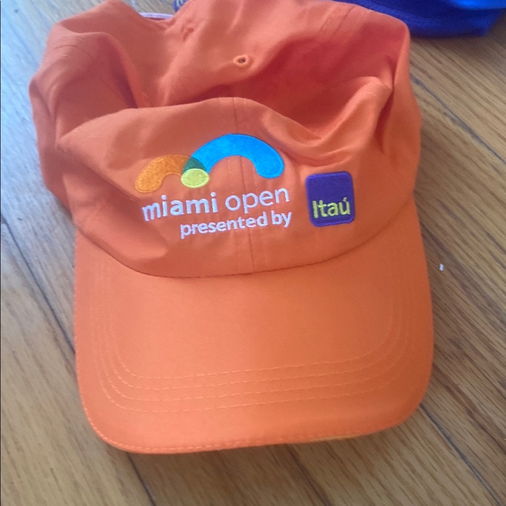 Miami Open Bright Orange Hat
